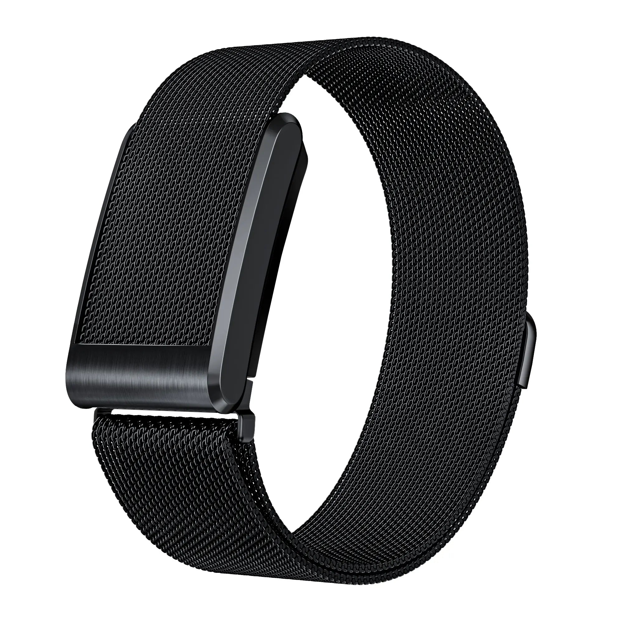 whoop mg milanese band black