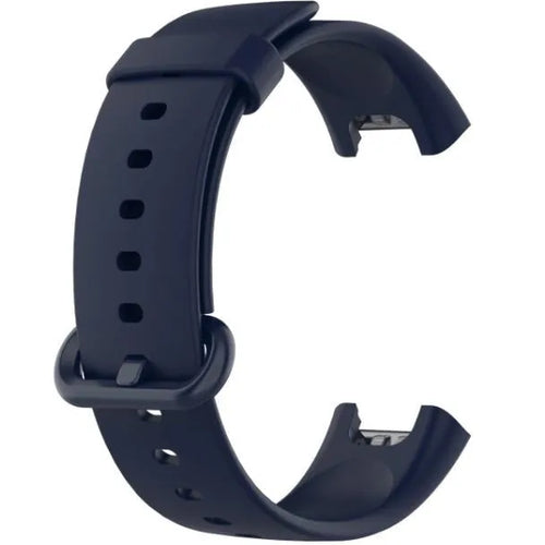 Silicone Strap, dark blue, without a watch, 3/4 front view