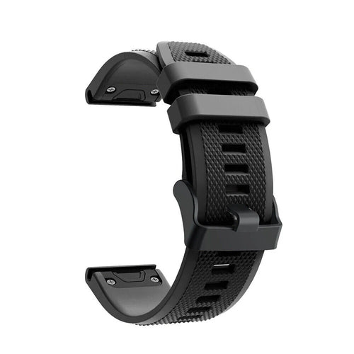 Garmin Tactix 8 - 47mm siliconen bandje (zwart)
