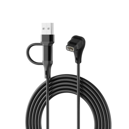 USB-A & C 2in1 Braided Coros Apex 4 - 42mm oplader