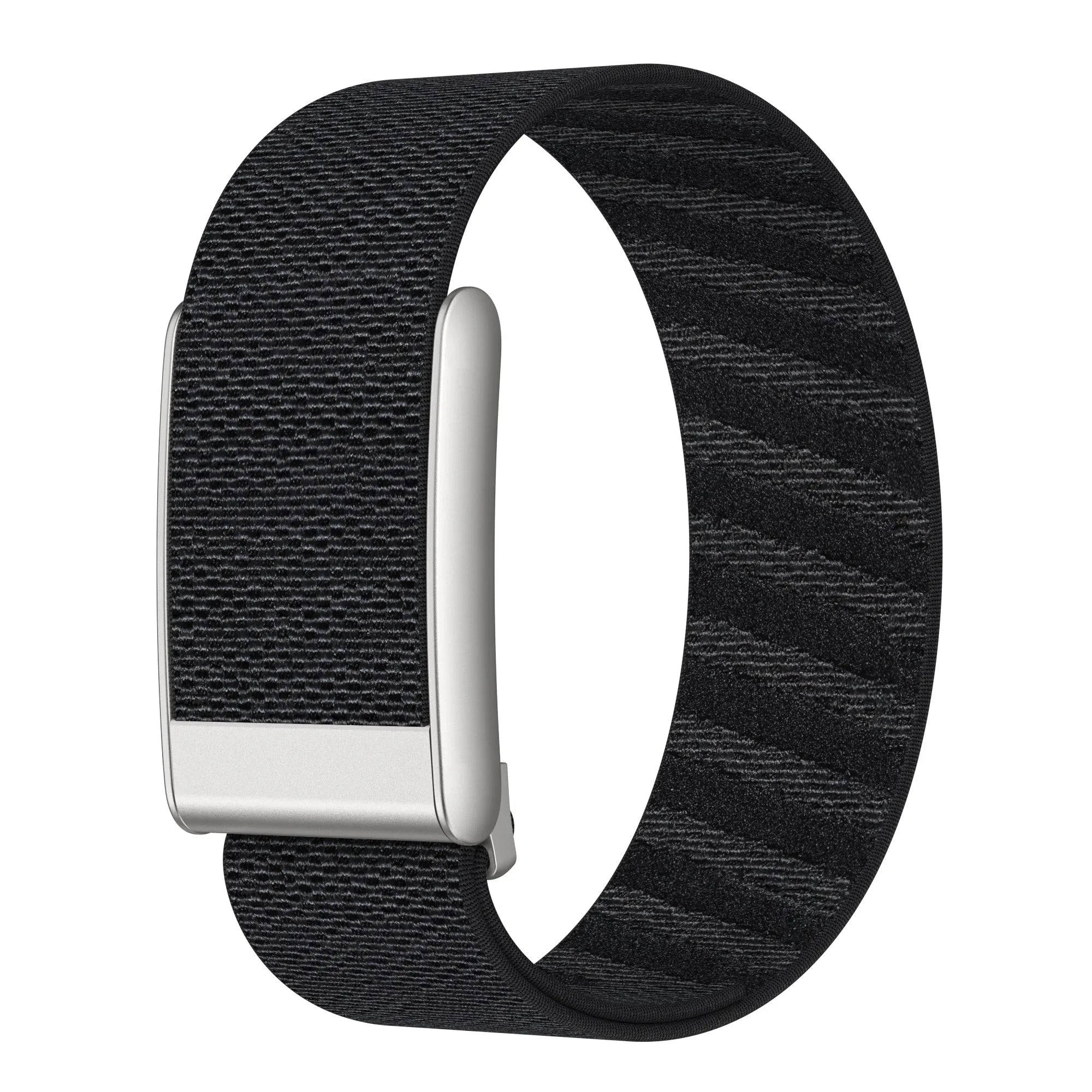 Nylon bandje geschikt voor Whoop 5.0 (zwart)