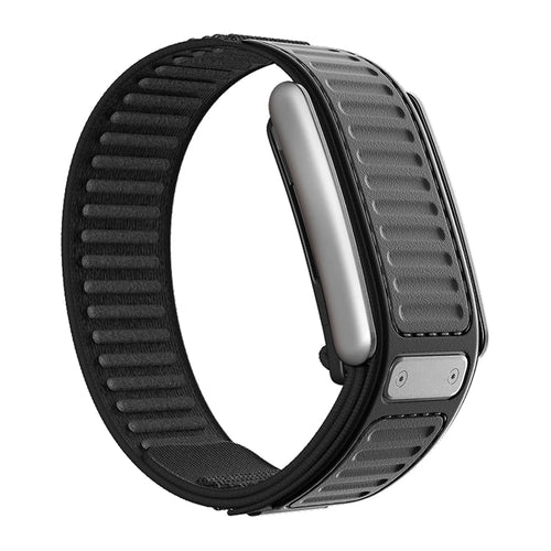 WHOOP 5.0 Nylon Hybrid Strap (Black)