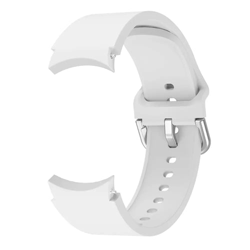 Samsung Galaxy Watch 6 Classic - 47mm siliconen gesp band (wit)
