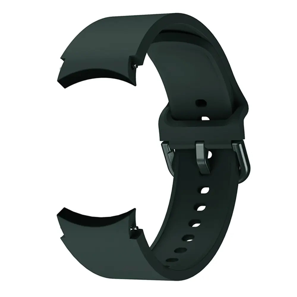 Samsung Galaxy Watch 5 - 40mm siliconen gesp band (donkergroen)