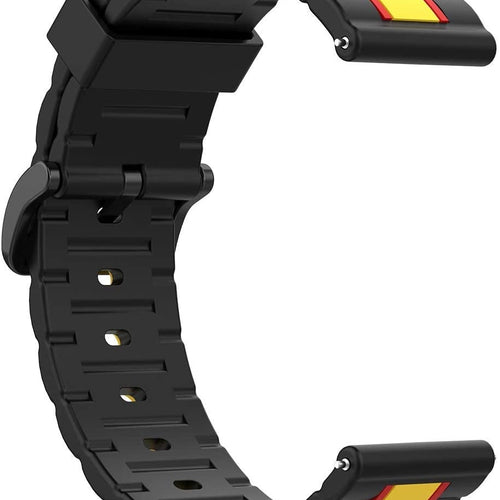 Amazfit Bip 6 special edition band (zwart/geel)