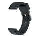 Garmin Venu X1 Wave Silicone Strap (Black)