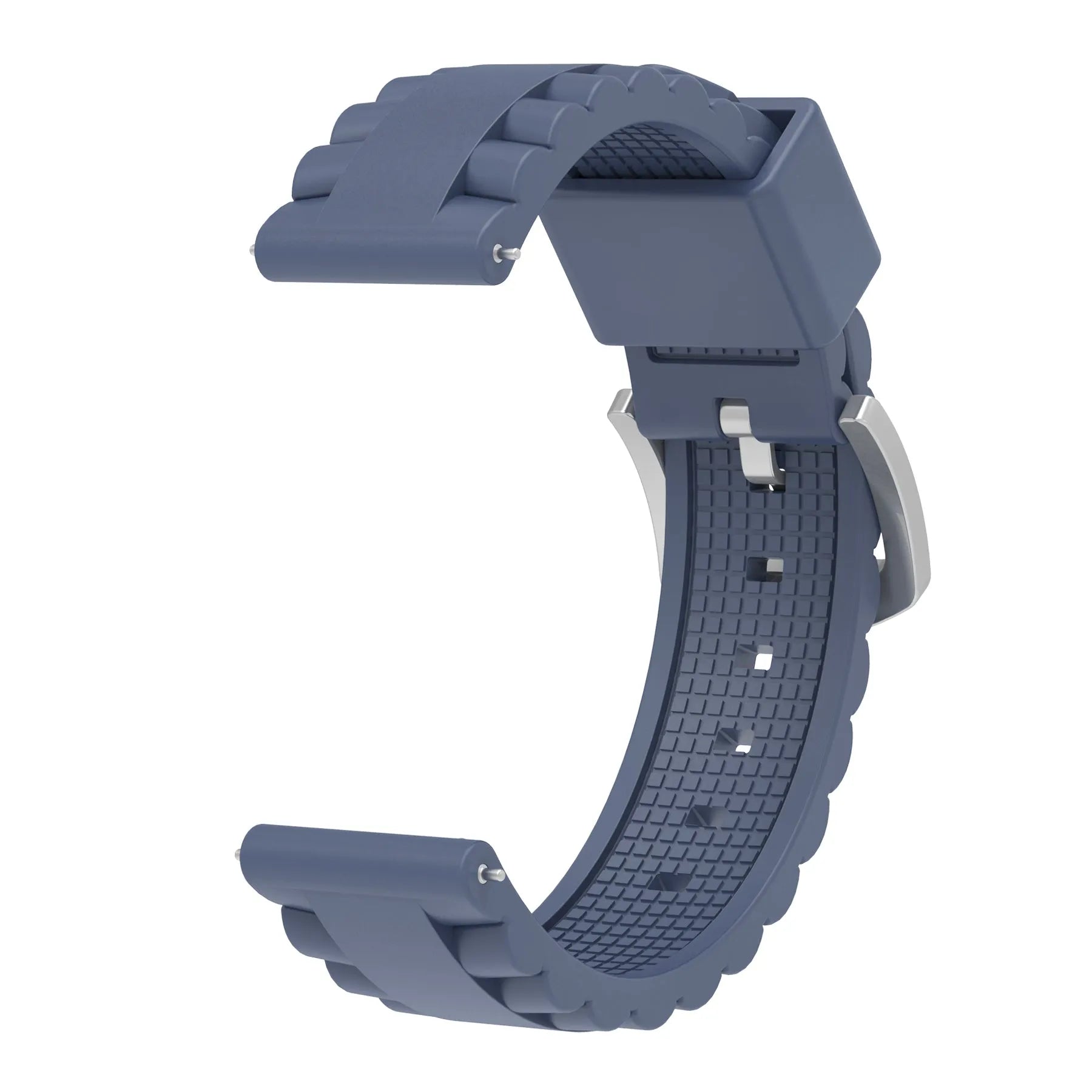 Coros Apex 4 - 46mm wave siliconen bandje (grijs)