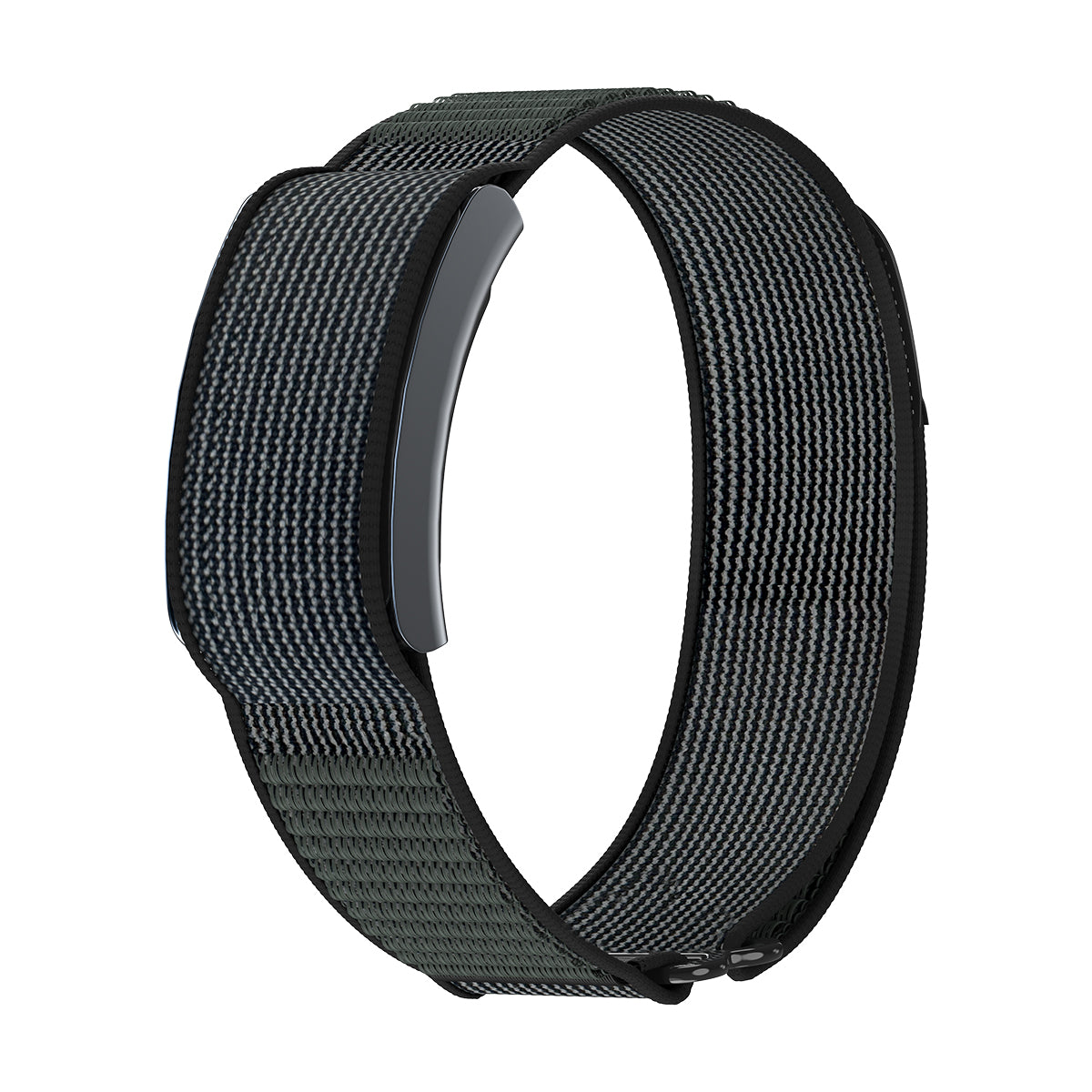 Amazfit Helio Strap nylon band (zwart/grijs)