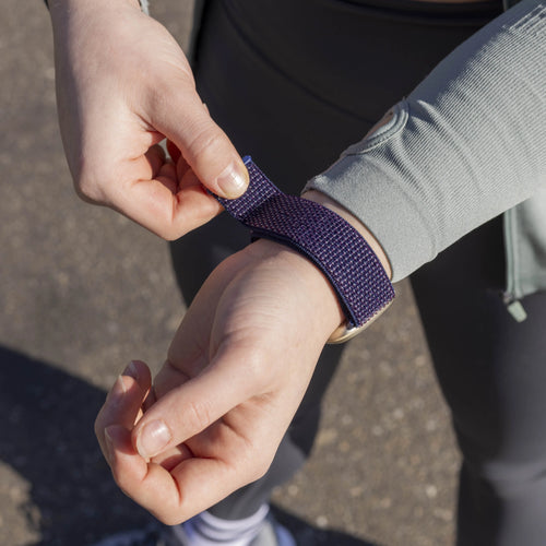 Fitbit Sense nylon bandje (indigo blauw)