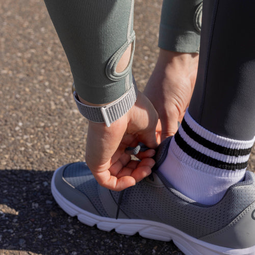 Fitbit Versa 3 nylon bandje (zeeschelp)