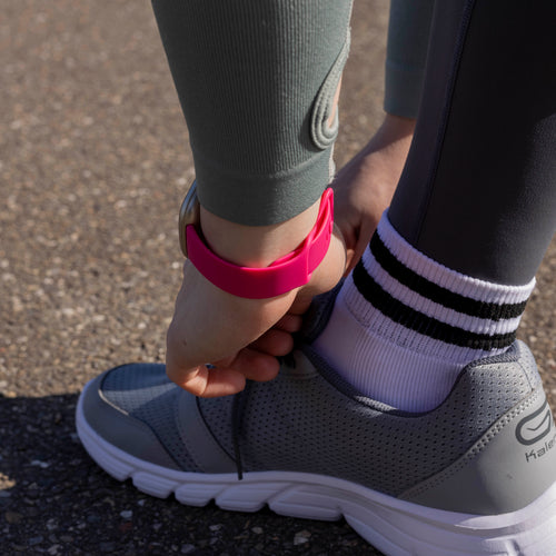 Fitbit Sense 2 siliconen classic bandje (knalroze)