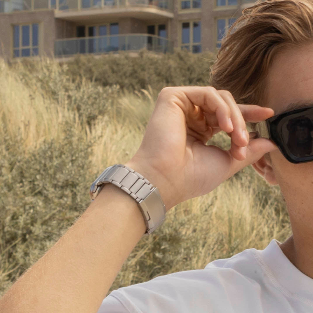 Apple Watch Ultra titanium bandje (titanium)