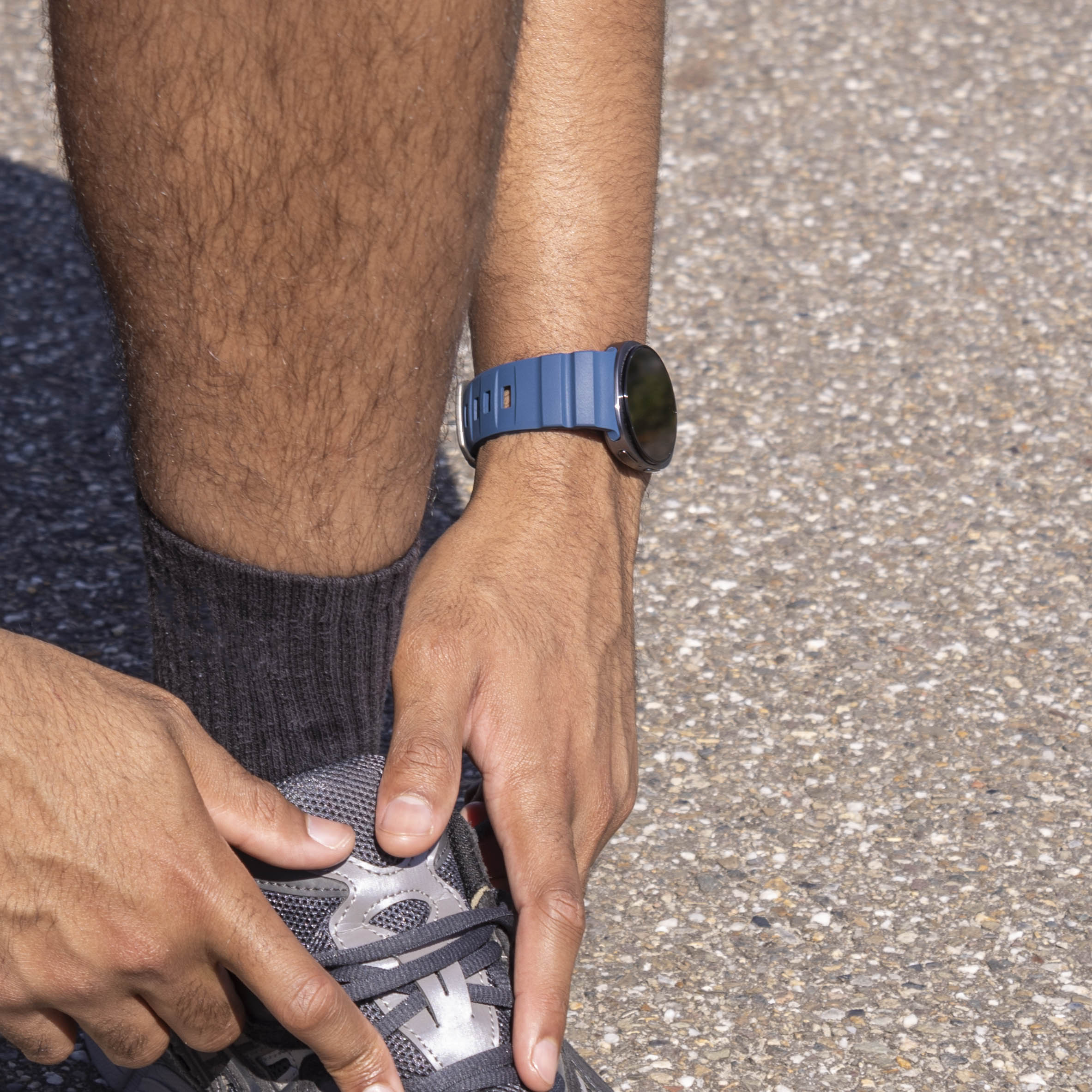 Samsung Galaxy Watch 8 - 40mm Extreme Silicone Strap (Dark Blue)