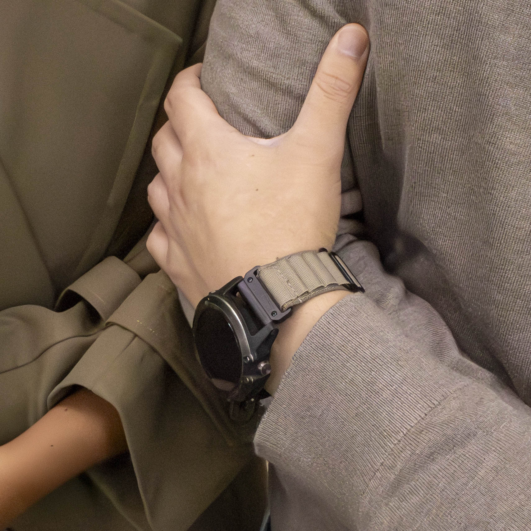 Garmin Epix Pro (Gen 2) 51mm Alpine band (olijfgroen)