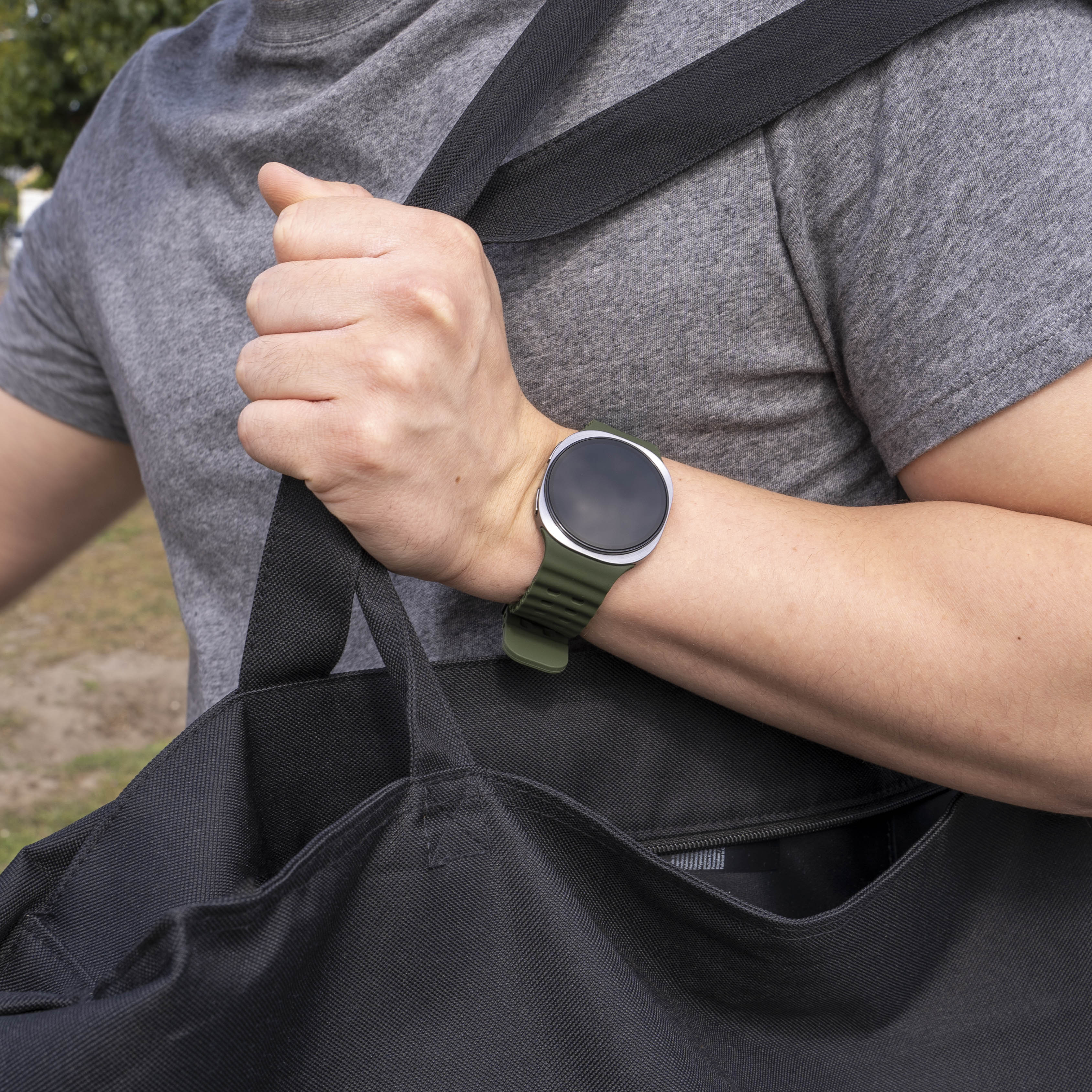 Samsung Galaxy Watch 8 - 44mm Ocean bandje (legergroen)