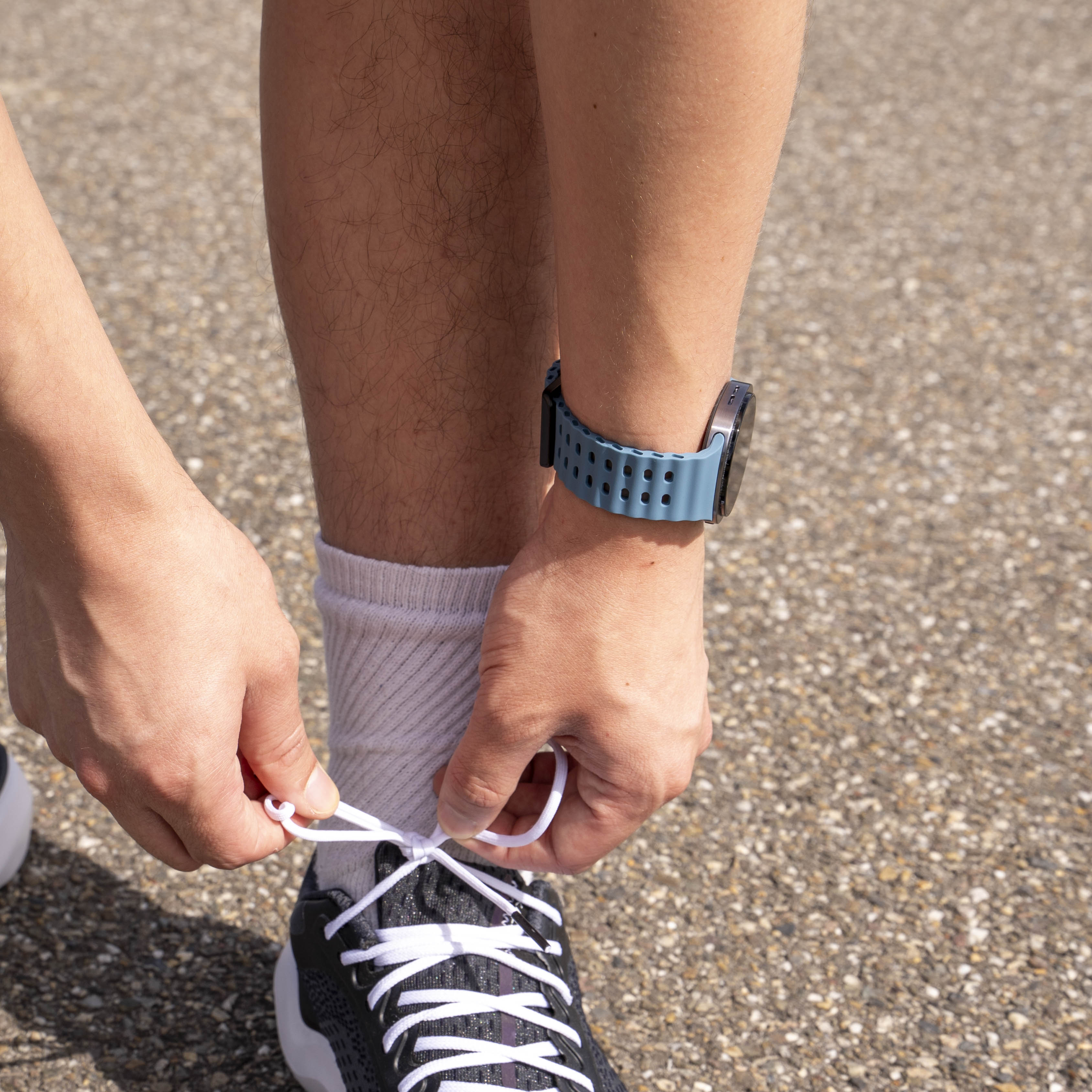 Samsung Galaxy Watch 8 - 40mm Ocean bandje (mat blauw)