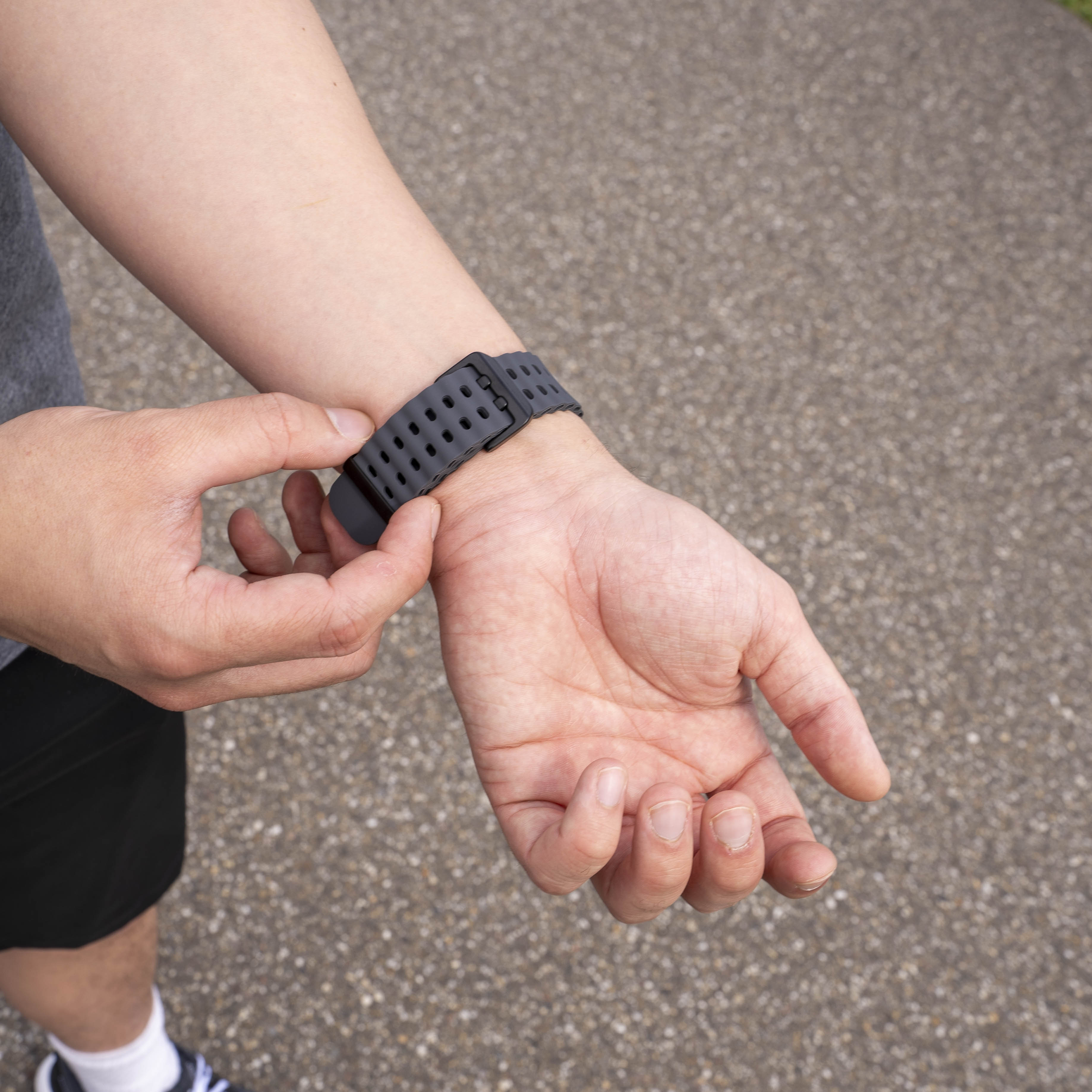 Samsung Galaxy Watch 8 Classic Ocean bandje (donkergrijs)