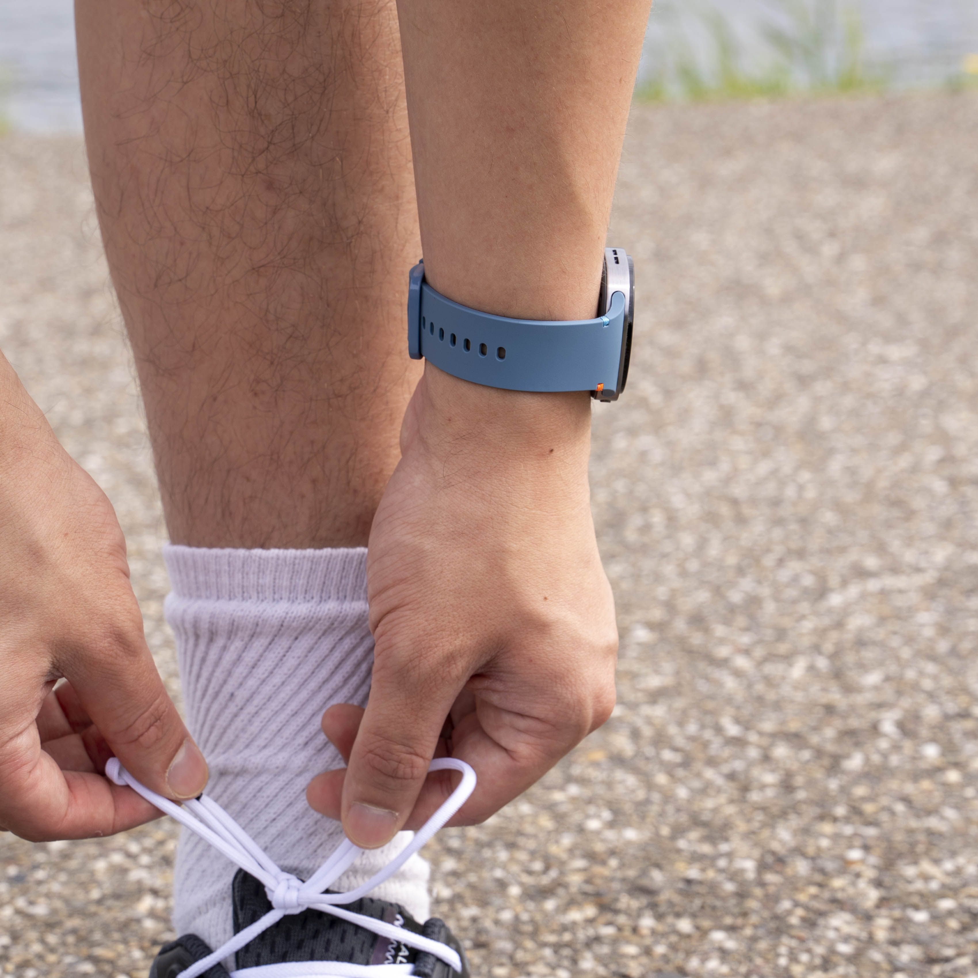 Samsung Galaxy Watch 8 - 44mm siliconen bandje (blauw)