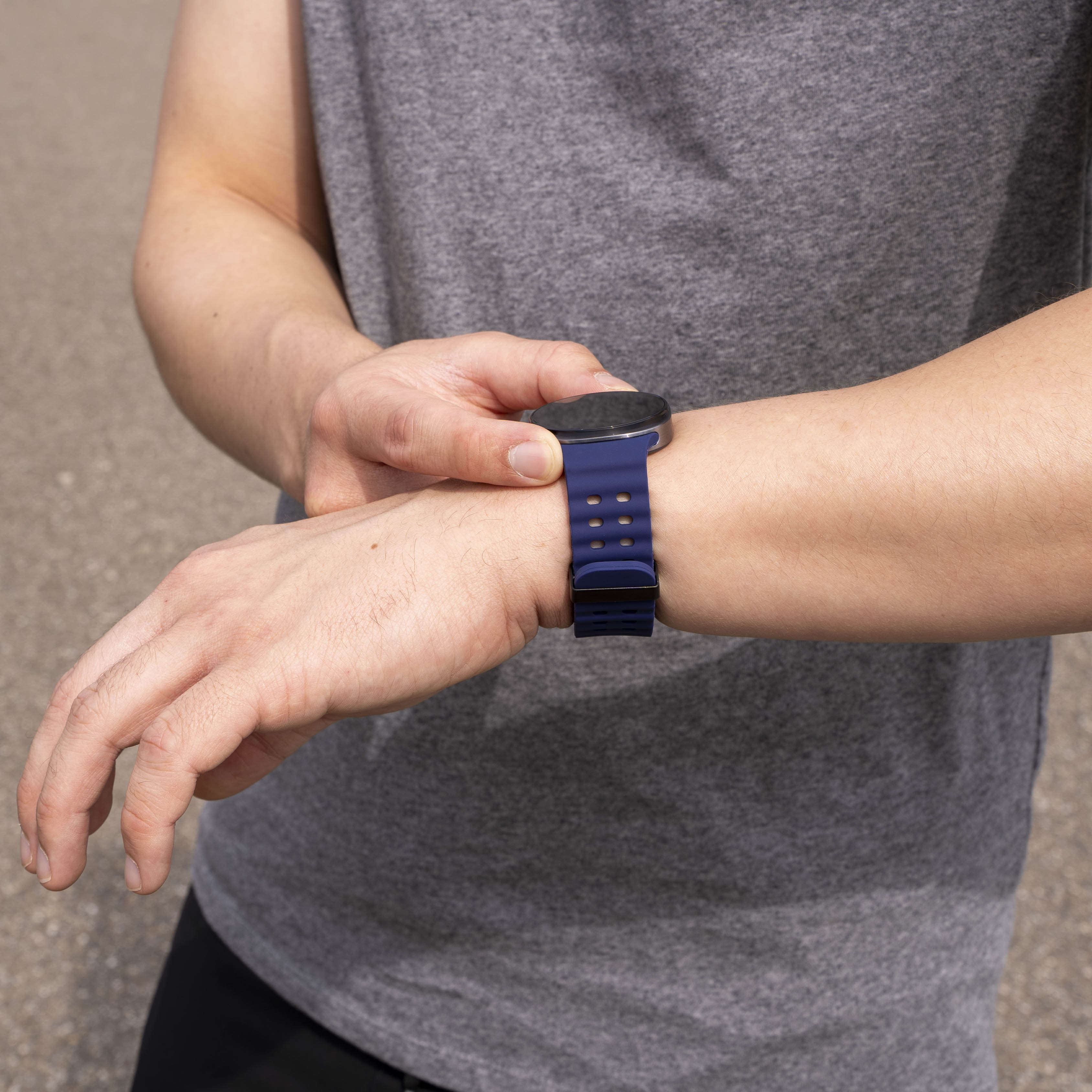 Samsung Galaxy Watch 8 - 40mm Ocean Strap (Dark Blue)