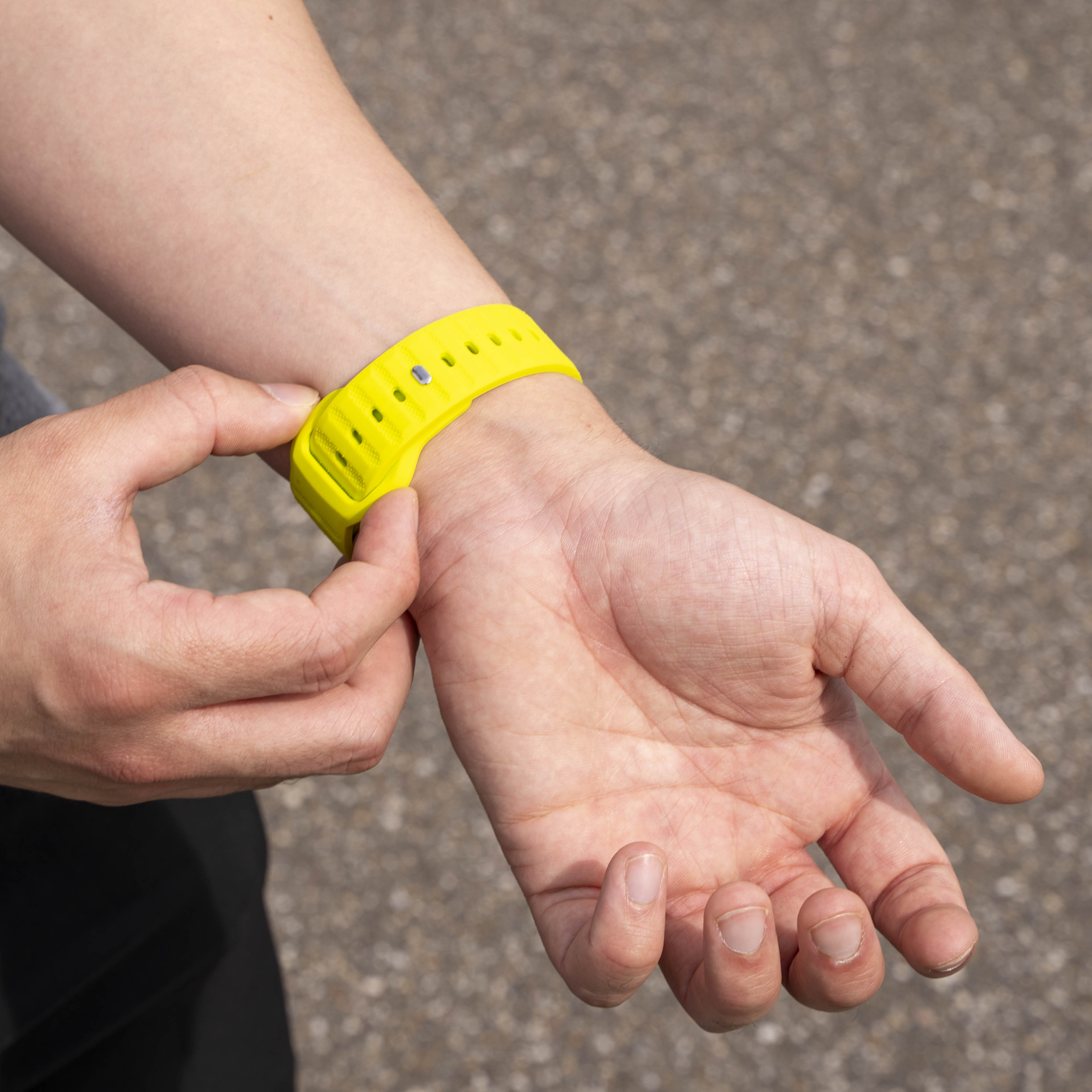 Samsung Galaxy Watch 8 Classic Outdoor Silicone Strap (Lime)