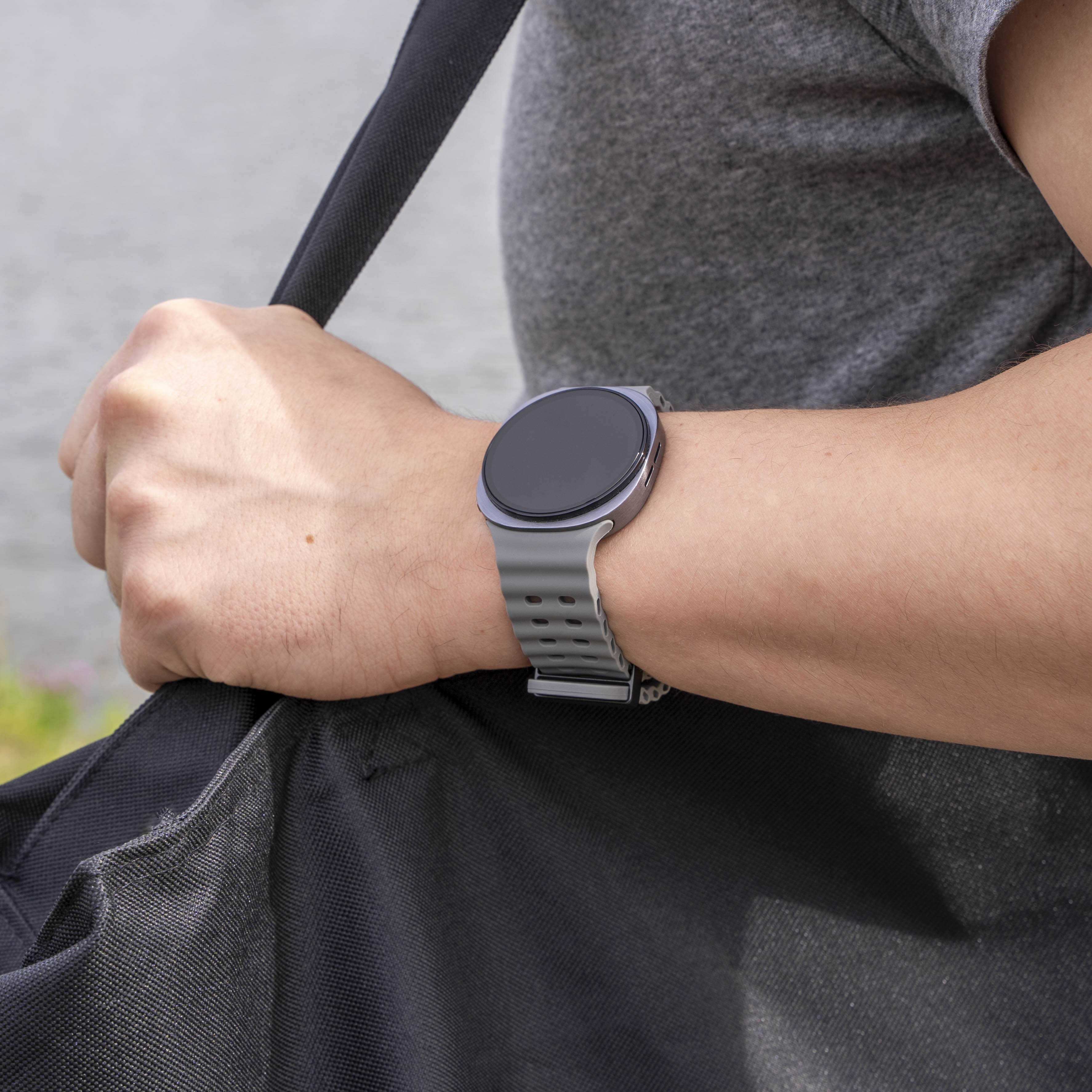 Samsung Galaxy Watch 8 - 40mm Ocean bandje (grijs)