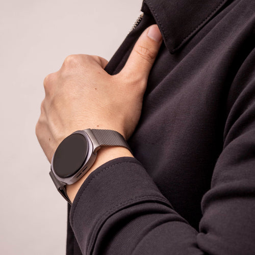 Samsung Galaxy Watch 8 Classic Milanese Strap (Space Grey)