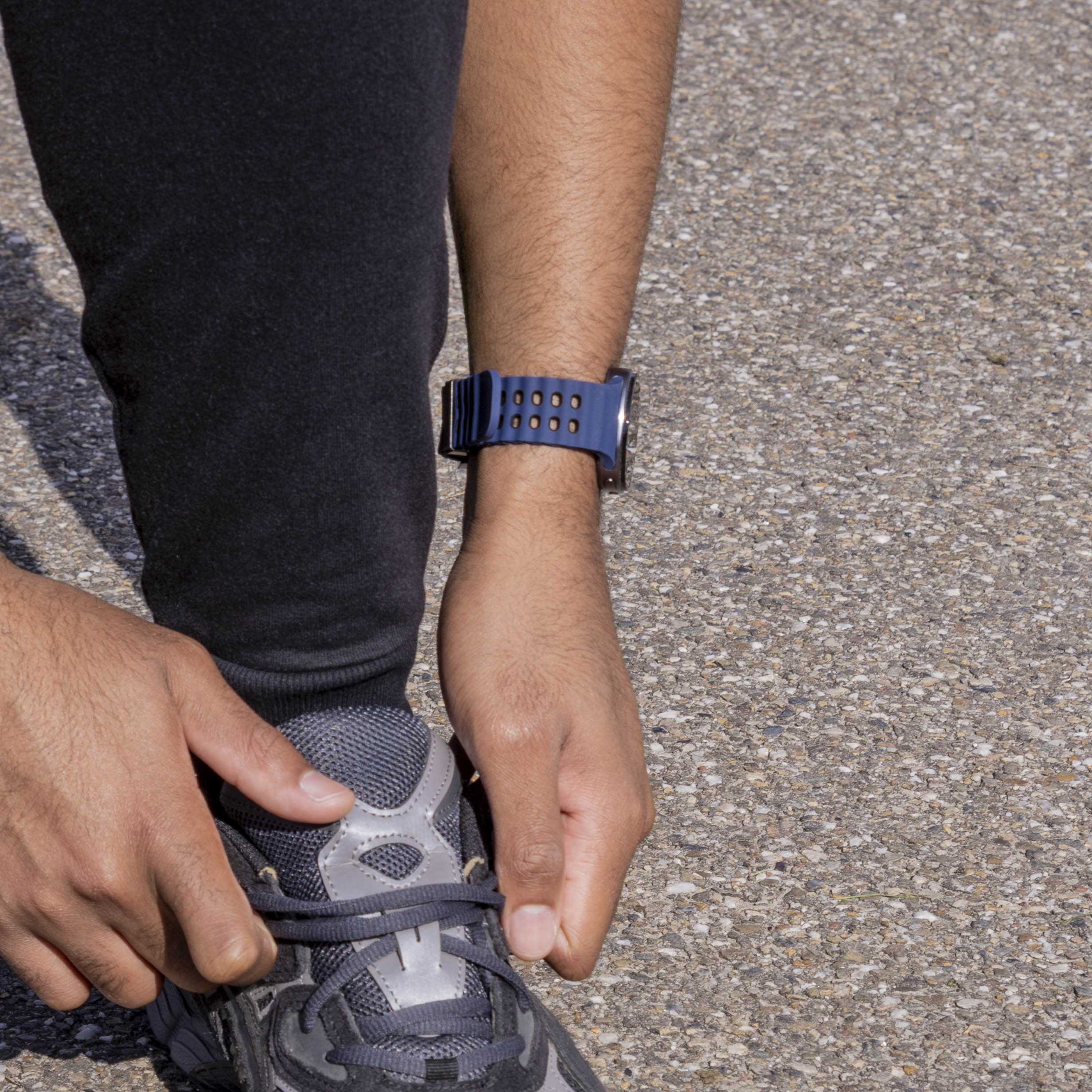 Samsung Galaxy Watch 8 - 40mm Ocean bandje (blauw/zwart)