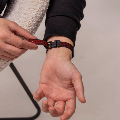 Huawei Band 9 sport bandje (zwart/rood)