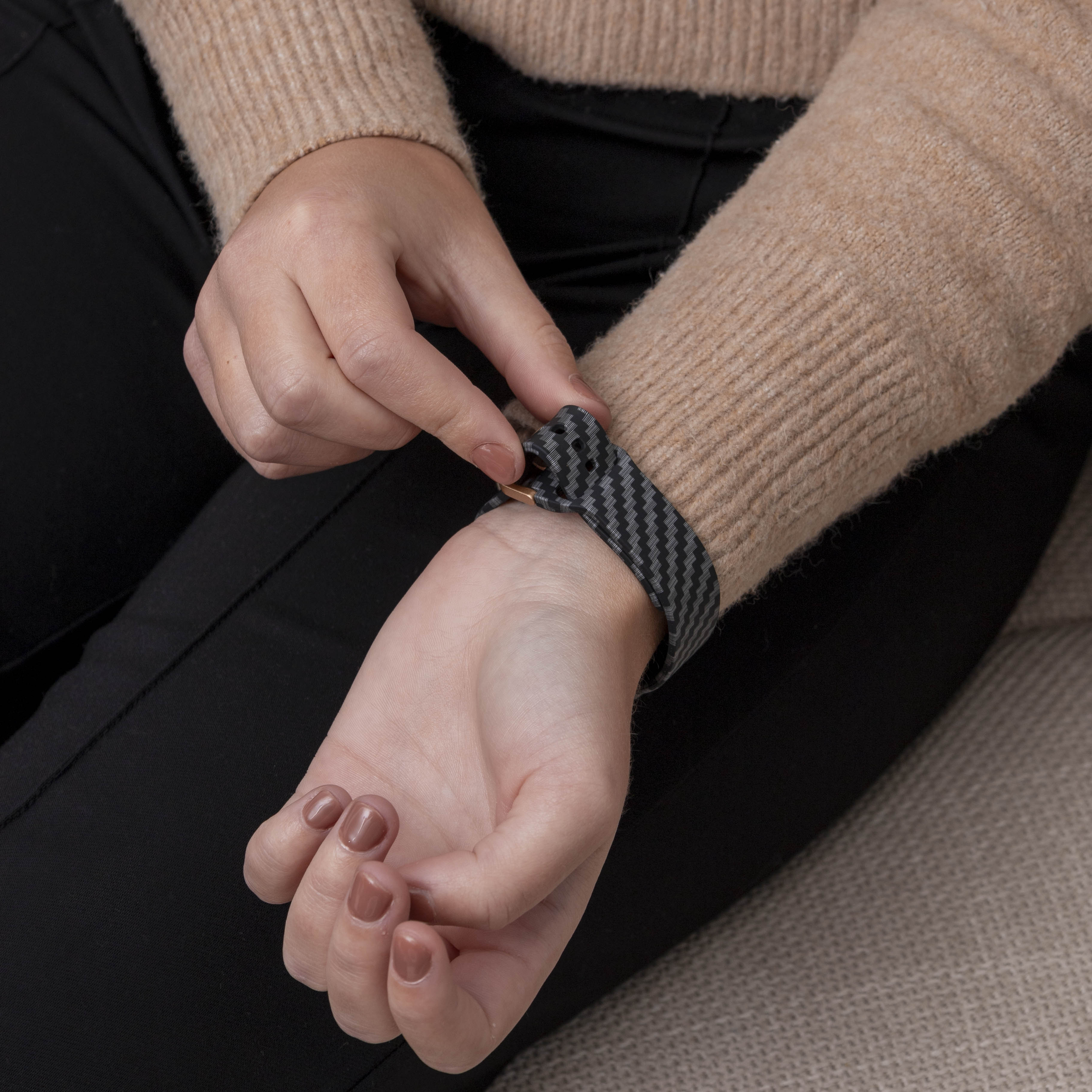 Carbon Fiber Samsung Galaxy Fit 3 bandje