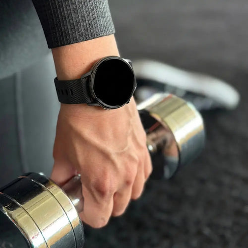 Bandz Garmin Venu 4 - 41mm Silicone Strap 'Deluxe' (Black)