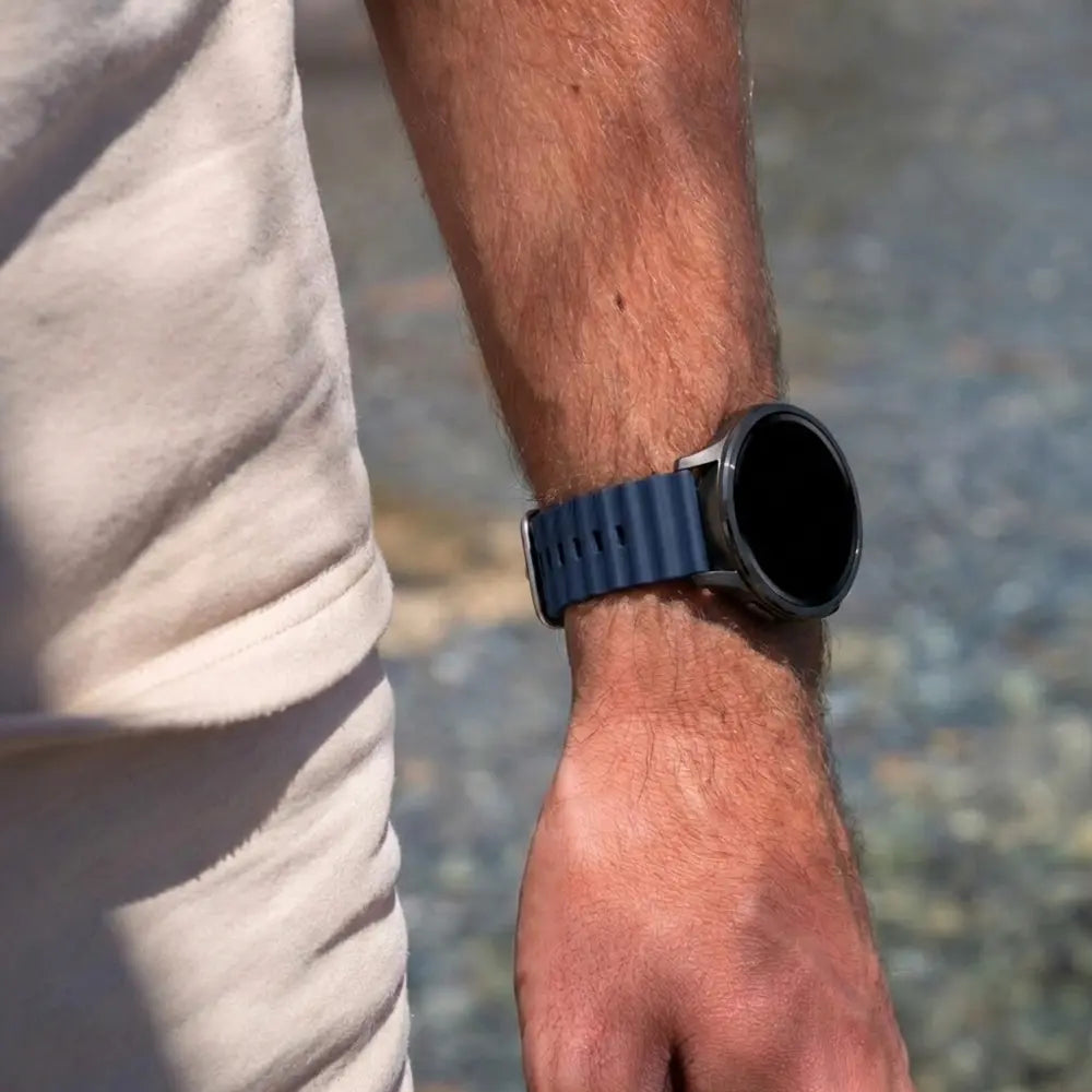 Bandz Garmin Vivoactive 6 Ocean Strap 'Classic' (Dark Blue)
