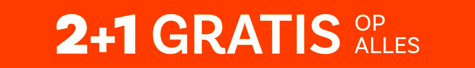 Vakantiegeld actie 2 + 1 GRATIS