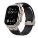 Apple Watch Ultra liquid elastische siliconen band (zwart)