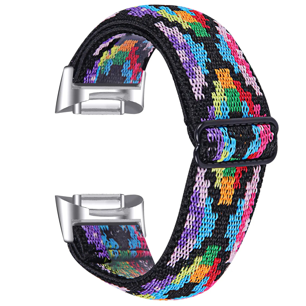 Fitbit Charge 6 Elastic Strap (Colourful)
