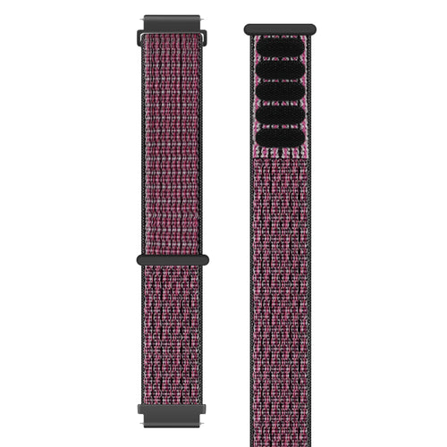 Withings ScanWatch Nova nylon bandje (true berry)