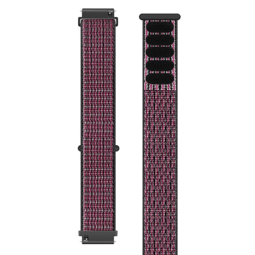 Withings ScanWatch Nova nylon bandje (true berry)