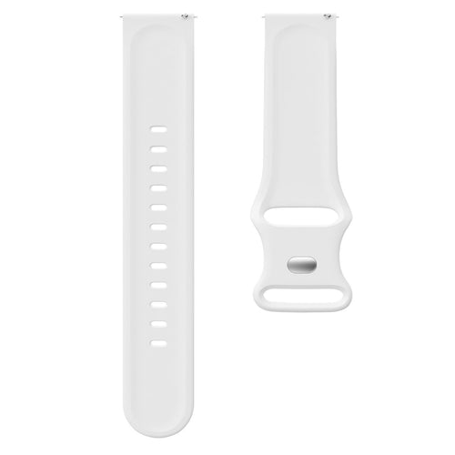 xoxo Samsung Galaxy Watch 4 Classic 46mm Silicone Strap (White)