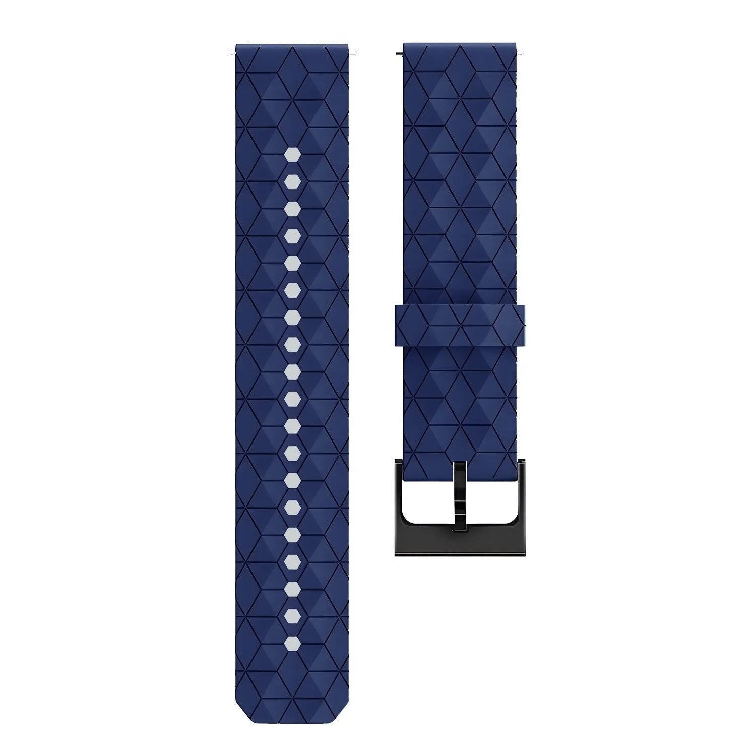 Suunto 9 Peak silicone hexa band (donkerblauw)