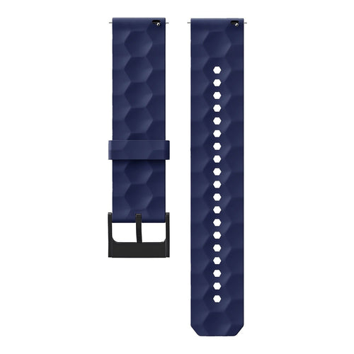 Redmi Watch 5 Lite silicone hexa band (donkerblauw)