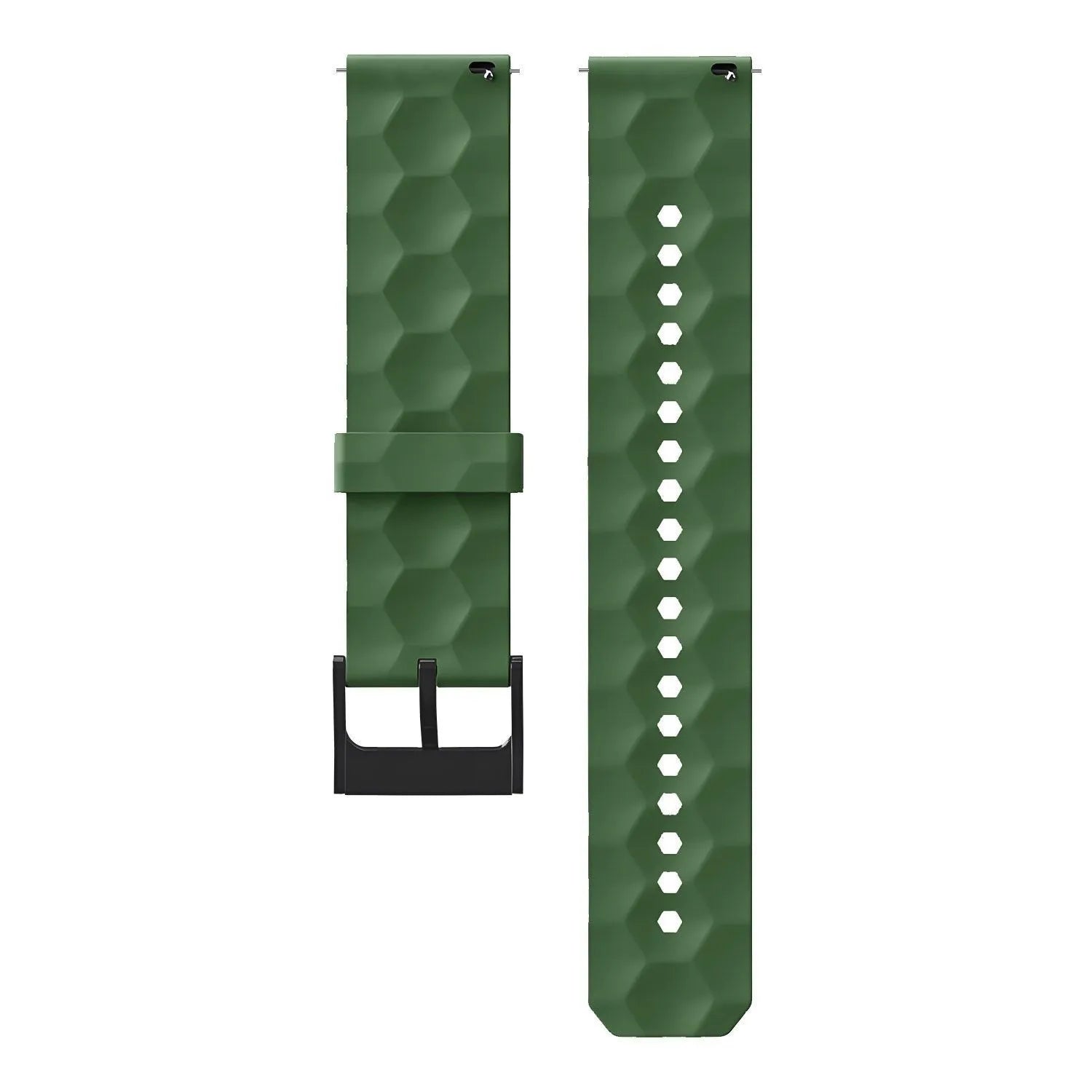 Suunto 9 Peak Pro silicone hexa band (legergroen)