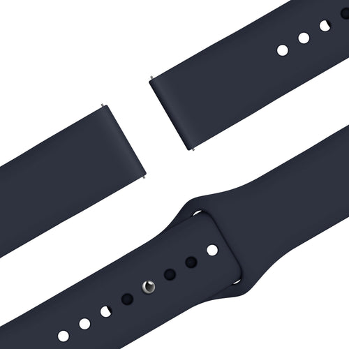 Bandz Huawei Watch 3 (Pro) sport band 'Easy fit' (donkerblauw)