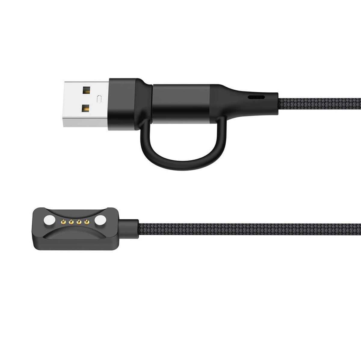 USB-A & C 2in1 Braided Polar Vantage M3 oplader
