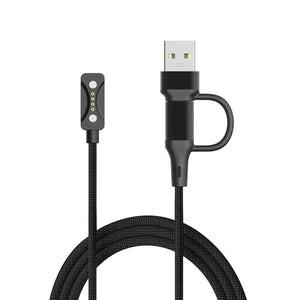 USB-A & C 2in1 Braided Polar Vantage M3 oplader