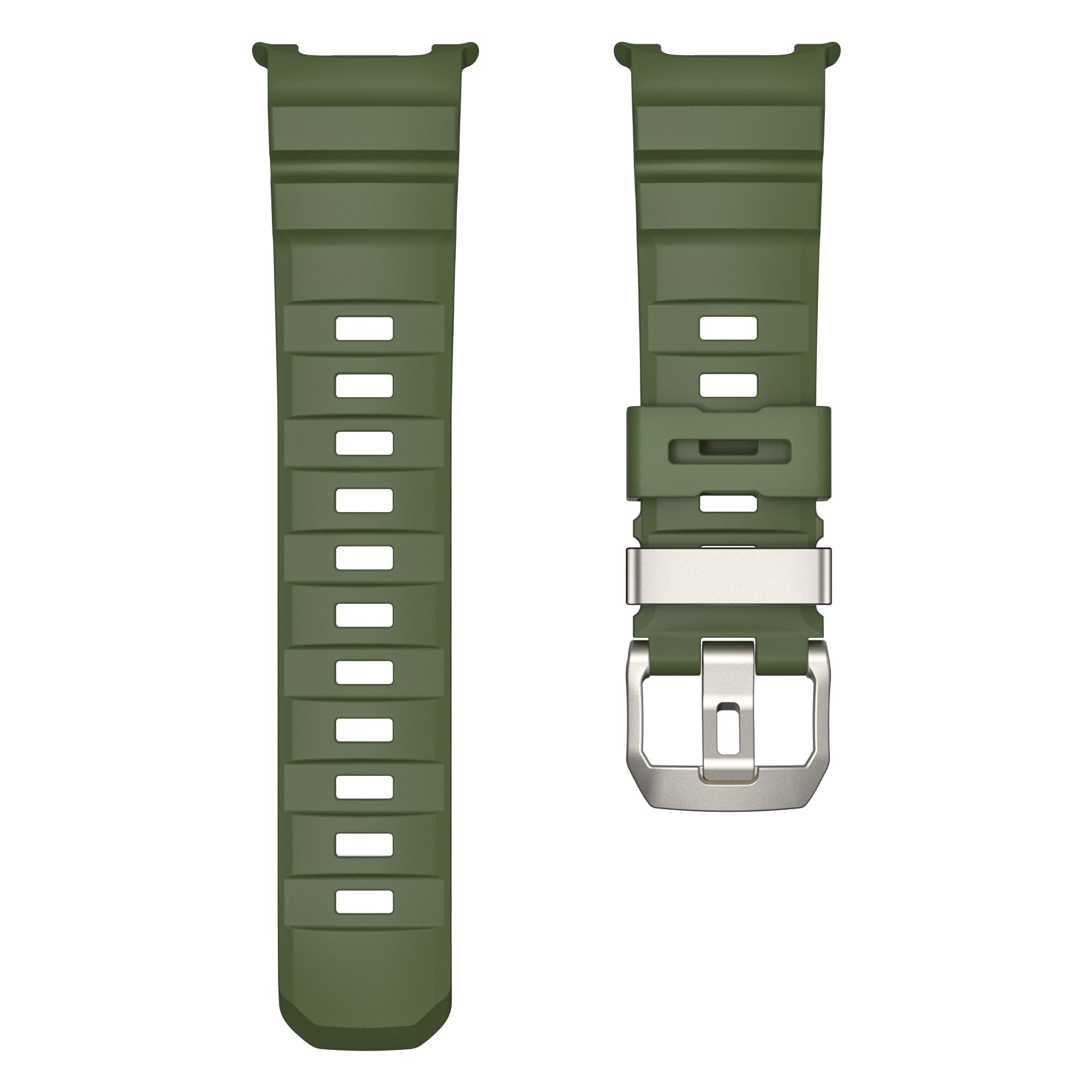 Samsung Galaxy Watch 9 - 40mm Silicone Strap Extreme (Army Green)