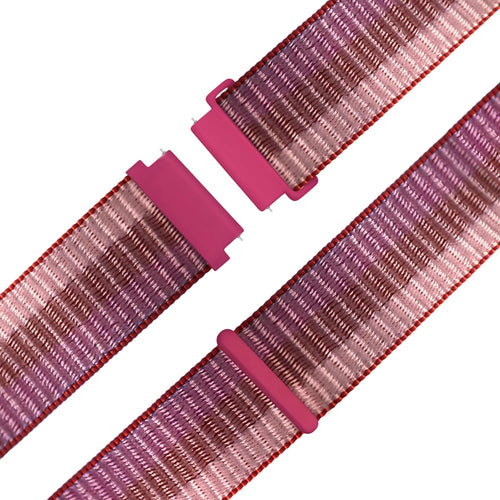 Bandz Garmin Vivomove 3s Nylon Loop Strap (Berry)
