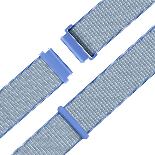 Bandz Garmin Vivomove Style Nylon Loop Strap (Light Blue)