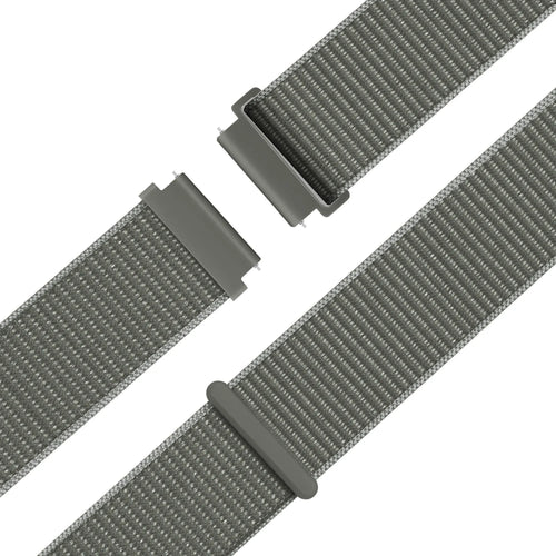 Bandz Garmin Vivomove HR Nylon Loop Strap (Grey-Green)