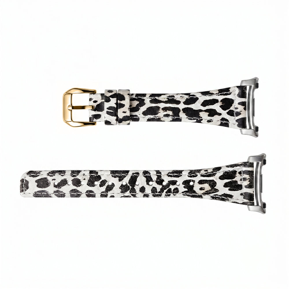 Samsung Galaxy Watch 8 - 44mm leren bandje (Leopard)
