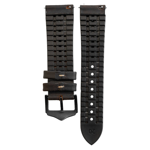 Withings ScanWatch Nova Leather / Silicone Strap (Brown)