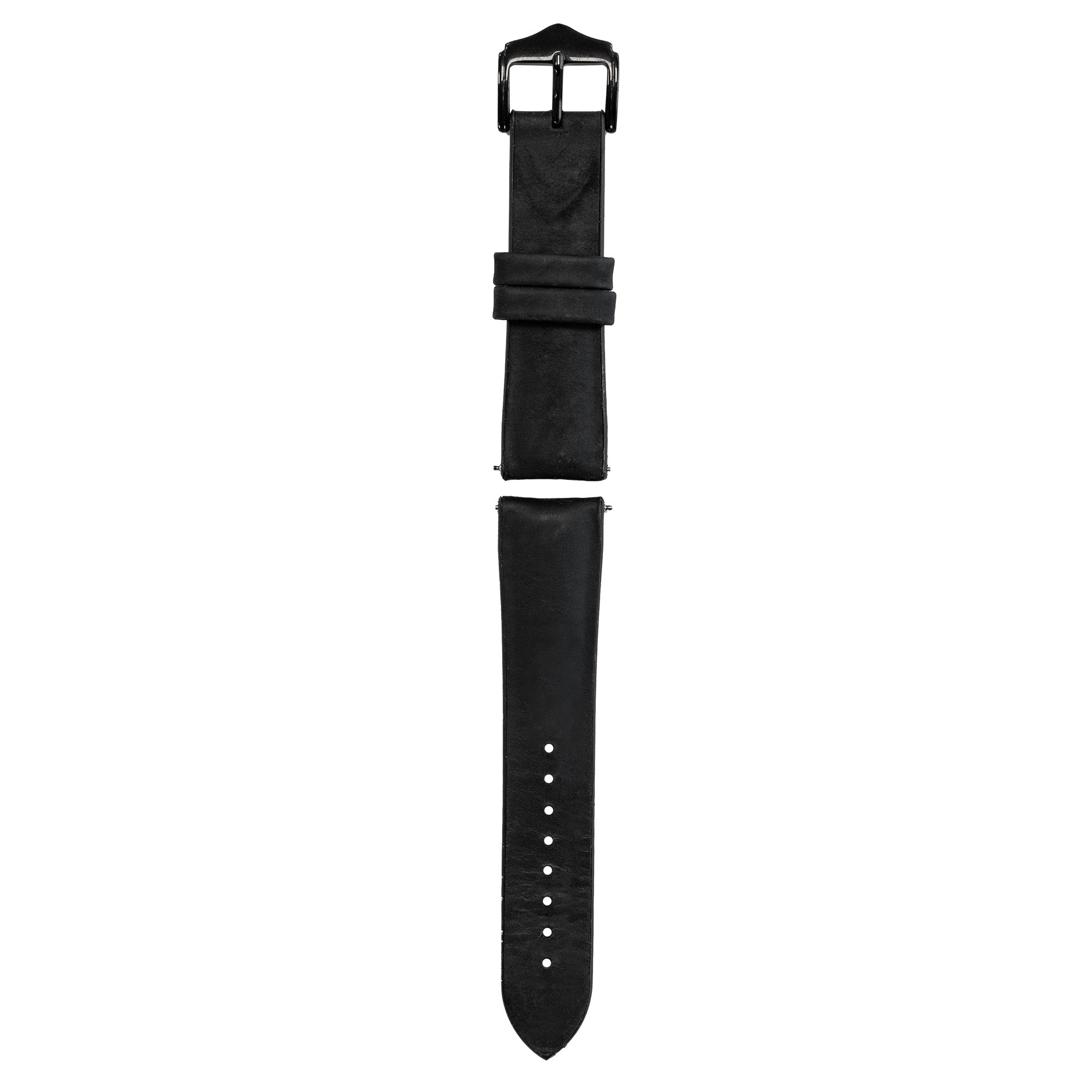 Withings ScanWatch Nova Leather / Silicone Strap (Black)